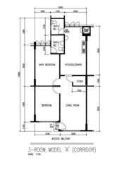 Blk 222 Tampines Street 24 (Tampines), HDB 3 Rooms #627964671